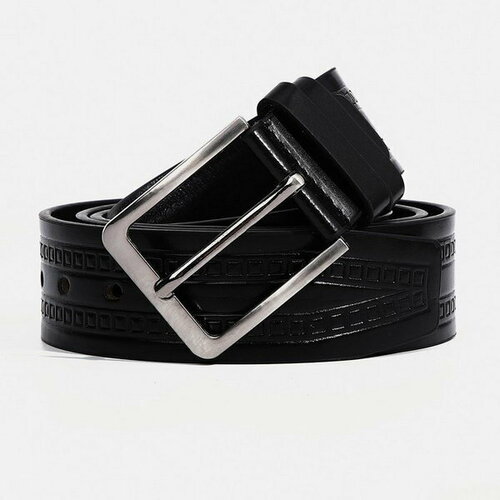 фото Ремень сима-ленд, размер 130, черный сима-лэнд