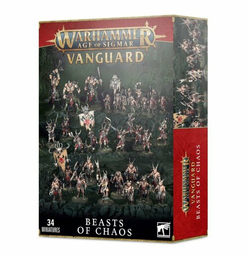 Миниатюры для настольной игры Games Workshop Warhammer Age of Sigmar: Vanguard - Beasts of Chaos 70-14