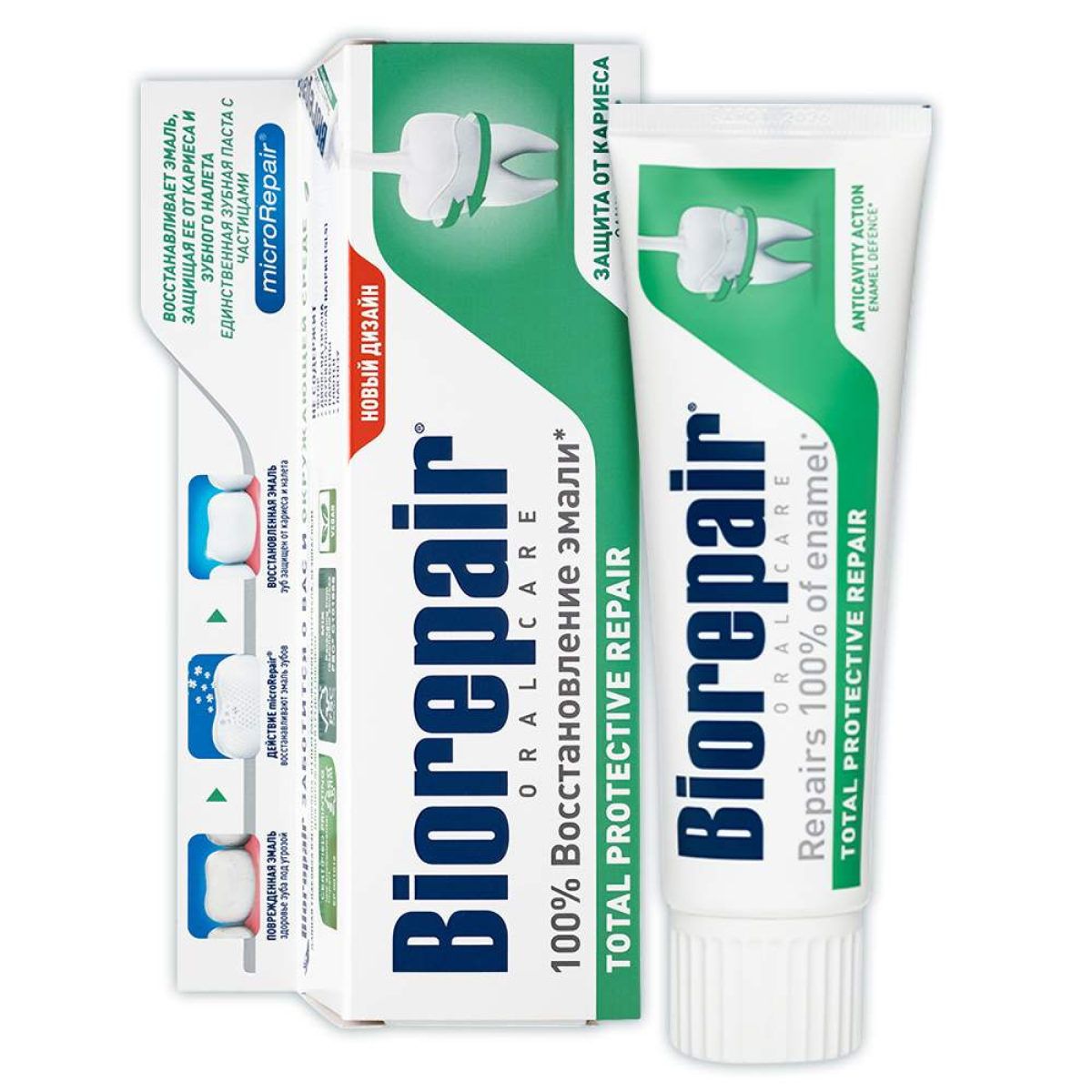 Зубная паста Biorepair Total Protective Repair, 75 мл