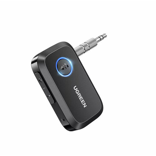 Адаптер UGREEN CM596 (90748) Car&Home Bluetooth 5.3 Receiver Audio черный ресивер ugreen cm596 black 90748