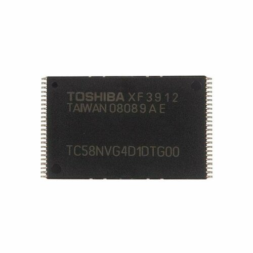 Микросхема FLASH TOSHIBA TC58NVG4D1DTG00 TSOP48 ic test wellon tsop48 adapter wl tsop48 u1 u2 programmer adapter socket high quality double layer circuit board tsop48 socket