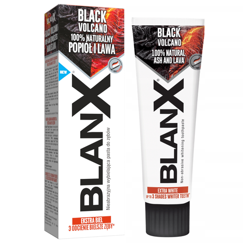 Зубная паста BlanX Black Volcano, 75 мл