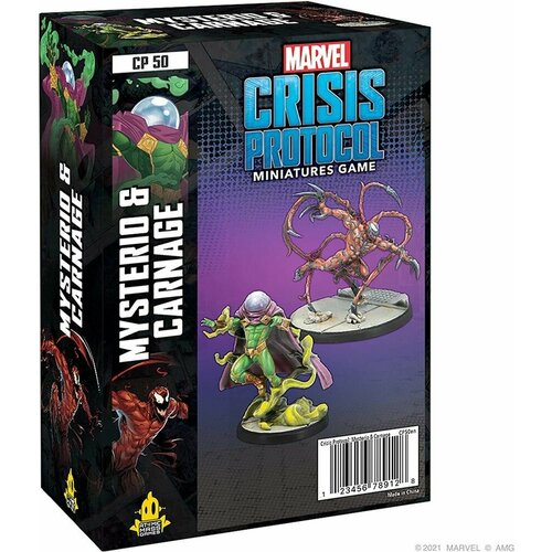 Настольная игра MARVEL CRISIS PROTOCOL: CARNAGE & MYSTERIO EN