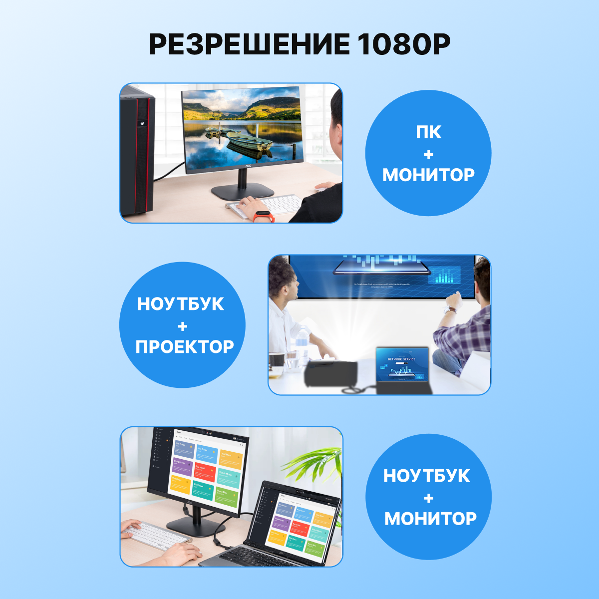 Кабель для компьютера Vention - фото №6
