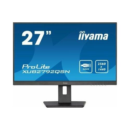 Монитор Iiyama 27 ProLite XUB2792QSN-B5 черный 3887200₽