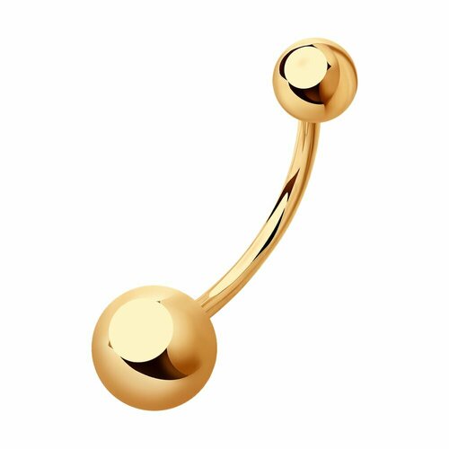 Пирсинг Diamant красное золото 585 проба средний вес 096 гр 9347₽