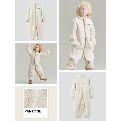 фото Комбинезон happy baby, размер 104-110, белый