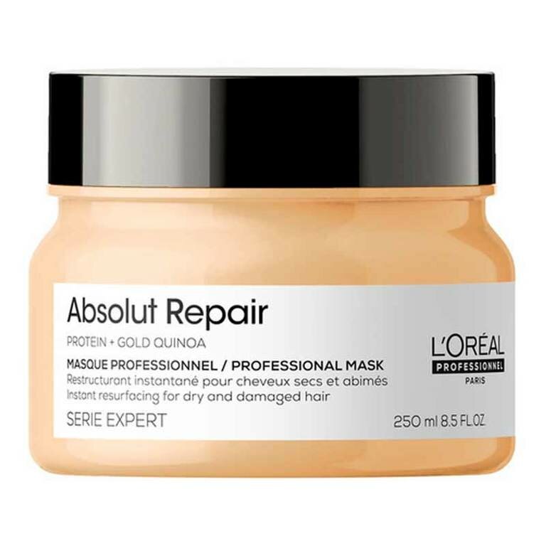 Маска для восстановления поврежденных волос 250 мл L'oreal Professionnel Absolut Repair Gold Quinoa + Protein Mask 250 мл