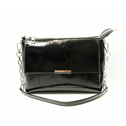 фото Сумка тоут , фактура гладкая, черный bental