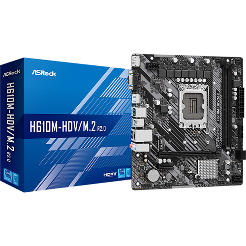 Материнская плата ASROCK H610M-HDV/M.2 R2.0