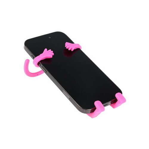 Держатель универсальный силиконовый, сиреневый