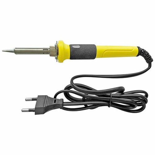 Паяльник 220 В керамический нагревательный элемент пластиковая ручка конусное медное жало 50 Вт 95500₽