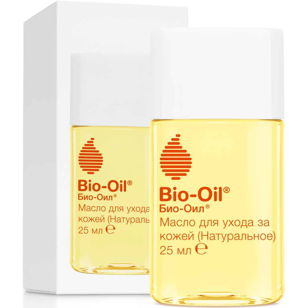 Масло натуральное косметическое Bio-Oil от шрамов, растяжек, неровного тона кожи, 25 мл