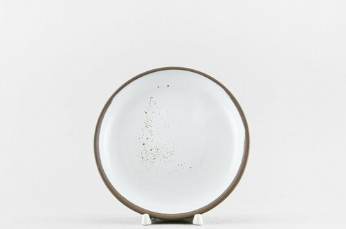 Тарелка плоская 18 см Борисовская керамика Бланманже