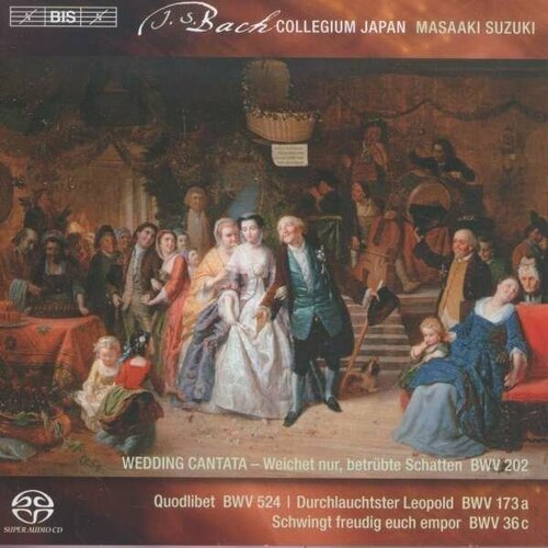 Audio CD Bach: Weltliche Kantaten Vol.3. Bach Collegium Japan, Masaaki Suzuki (1 CD) компакт диски bis masaaki suzuki harpsichord bach j s the toccatas bwv 910–916 sacd