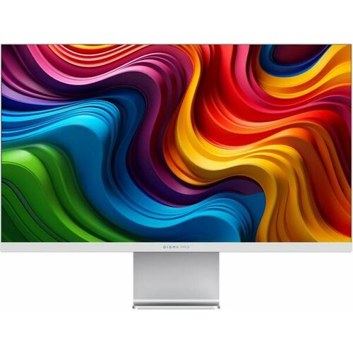 Монитор Digma Pro 27 Art M серебристый IPS LED 5ms 169 HDMI MM матовая 500cd 178гр178гр 5120x2880 60Hz FreeSync DP 5K USB 57кг 6264300₽