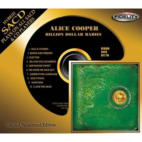 Alice Cooper: Billion Dollar Babies alice cooper alice cooper 1974 1986 mp3 cd 2003 rock россия