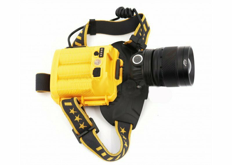 фото Фонарь налобный W648, P50, 200W