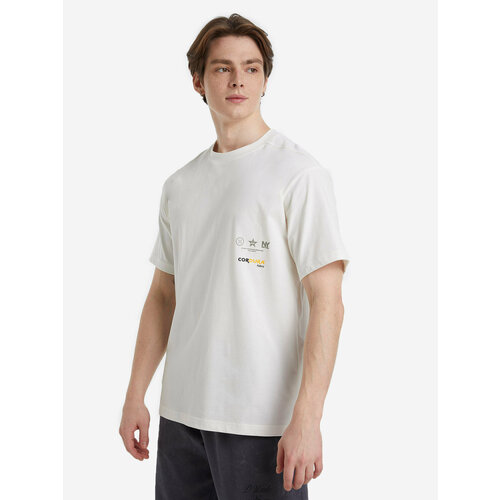 Футболка LI-NING S/S Tee, размер 48, белый