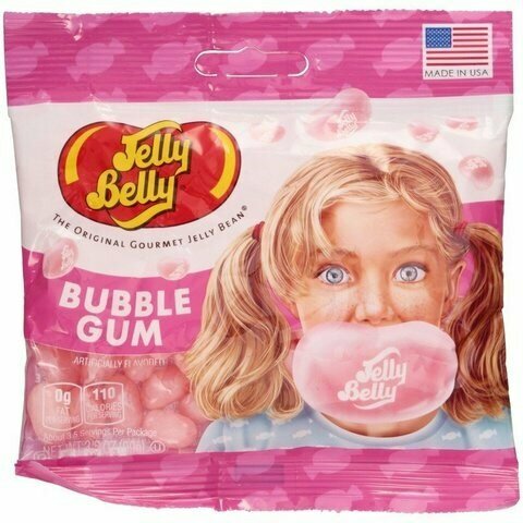 Драже жевательное Bubble gum (жевательная резинка) Jelly Belly - фото №2