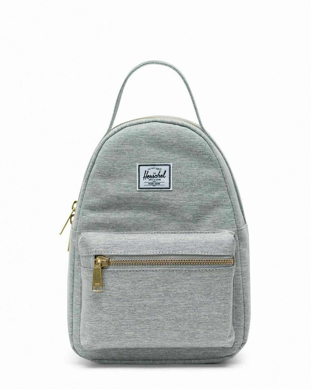 Рюкзак небольшой Herschel Nova Mini Light Grey Crosshatch