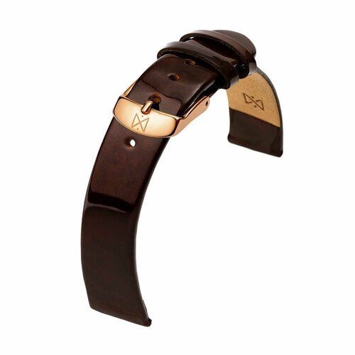 Ремешок НИКА фактура лаковая коричневый 2600₽