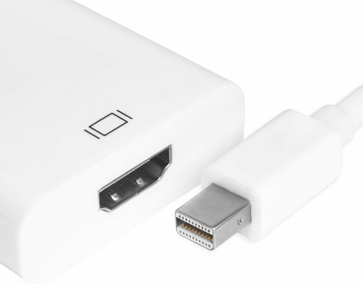 Greenconnect Адаптер-переходник Apple mini DisplayPort 20M > HDMI 19F, GCR-MDP2HD2 Greenconnect Apple mini DisplayPort 20M > HDMI 19F (GCR-MDP2HD2) - фото №9