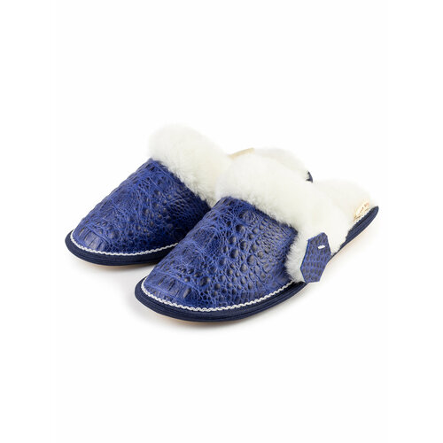 фото Тапочки lamb botti, размер 45, синий