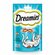 Лакомство для кошек DREAMIES Подушечки с лососем, 60г, 12 шт.