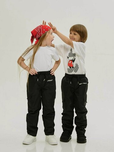 Изображение товара Брюки школьные Брюки демисезонные мембранные ветрозащитные водонепроницаемые