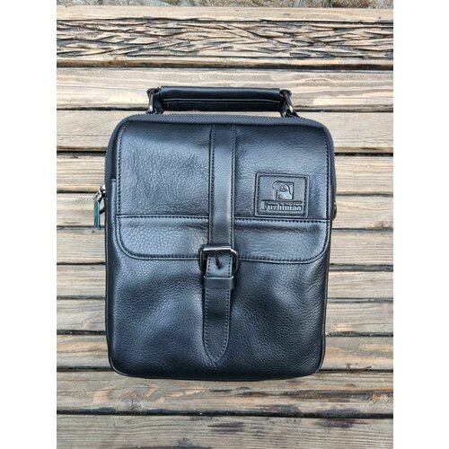 Сумка мессенджер  Mix Bags Z1556чер(7376), фактура гладкая, черный