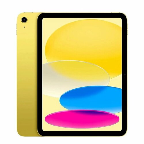 Планшет Apple iPad 2022 10,9 Wi-Fi, 64Gb, Yellow (MPQ23ZP/A) планшет apple ipad air 2020 64gb wi fi global wi fi зелёный 64gb