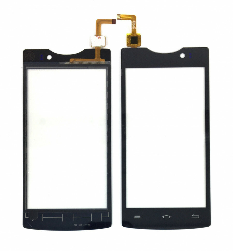 Touch screen (сенсорный экран/тачскрин) для Micromax D320 Bolt Черный — фото 2