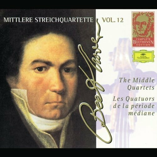 Beethoven Edition, Vol. 12: The Middle Quartets beethoven string quartets op 59 quartetto italiano