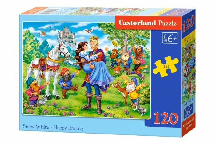 Puzzle Белоснежка и принц Midi (120 элементов)