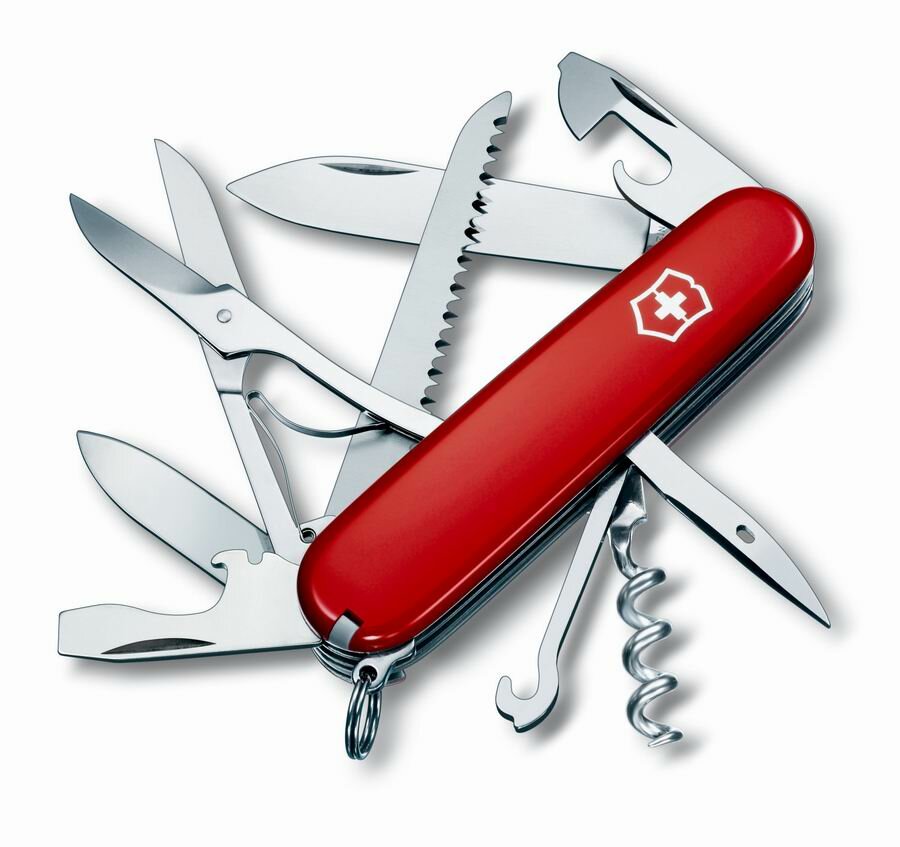 Мультитул VICTORINOX Huntsman красный