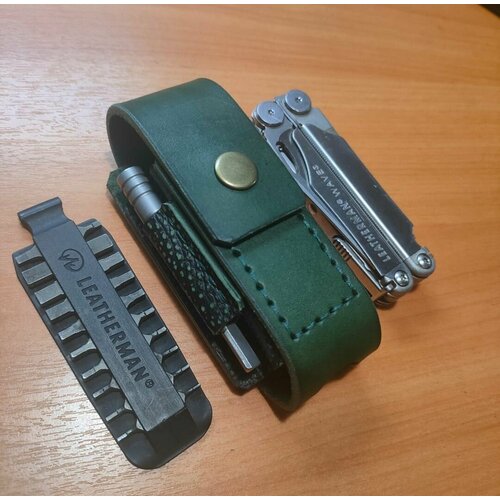 фото Чехол для мультитула leatherman wave, leatherman charge из натуральной кожи нет бренда