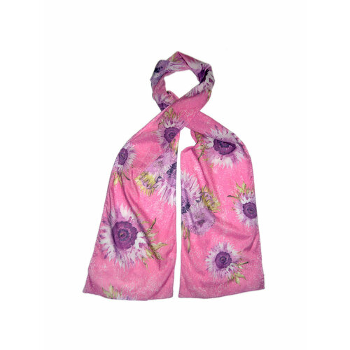 Шарф Vista,192х29 см, розовый шарф vista 200х29 см розовый