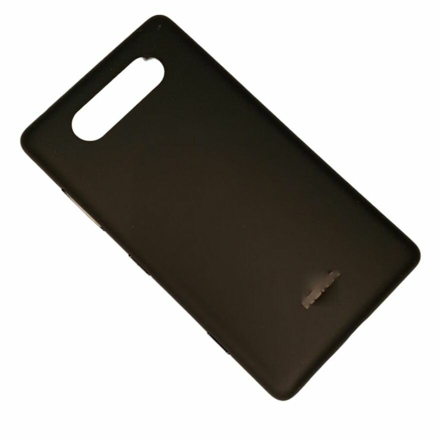 Задняя крышка для Nokia Lumia 820 RM-825 (Цвет: черный) OEM