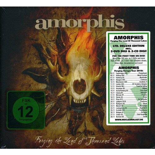 Audio CD Amorphis - Forging The Land Of Thousand Lakes (2CD + 2DVD) (Ltd. Edit.) (1 CD) amorphis elegy my kantele cd