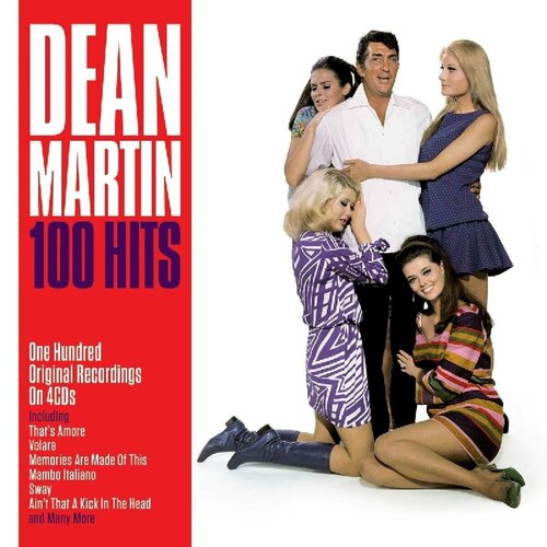 Audio CD Dean Martin - 100 Hits (4 CD) audio cd 100 hits american anthems 5 cd