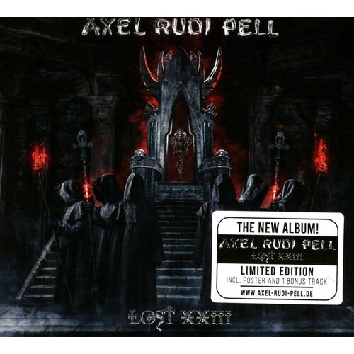 Audio CD Axel Rudi Pell - Lost XXIII (Limited Edition) (1 CD) minecraft the lost journals