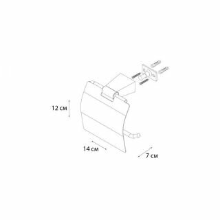 Держатель туалетной бумаги Fixsen - фото №7