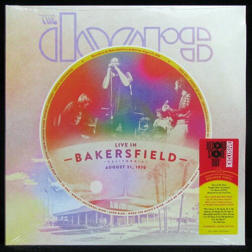 Виниловая пластинка Elektra Doors – Live In Bakersfield, August 21, 1970 (2LP, coloured vinyl)