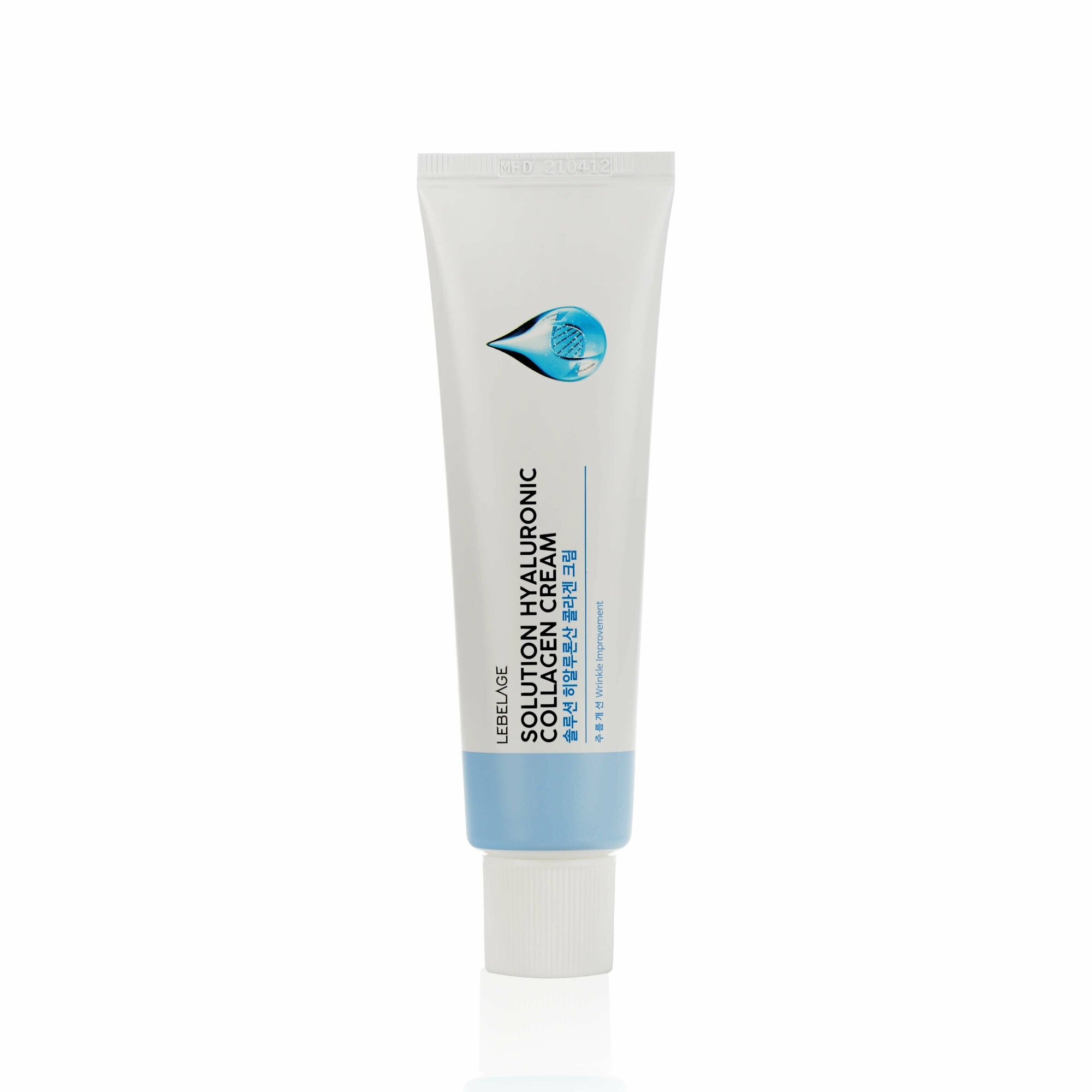 Омолаживающий крем для лица Lebelage "Solution Hyaluronic Collagen Cream" с коллагеном и гиалуроном, 50 мл — фото 1