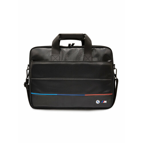 BMW для ноутбуков 15 сумка Computer Backpack Carbon Tricolor with pockets Black