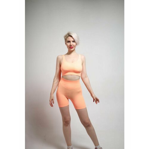 фото Костюм, размер 40/48, оранжевый нет бренда