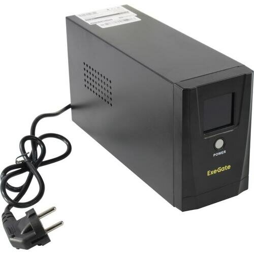 ИБП Exegate SpecialPro Smart LLB-500. LCD. AVR.2SH. USB