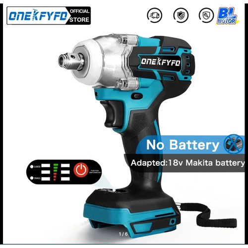 Ударный Аккумуляторный Гайковёрт ONEKFYFD 350Нм 343900₽