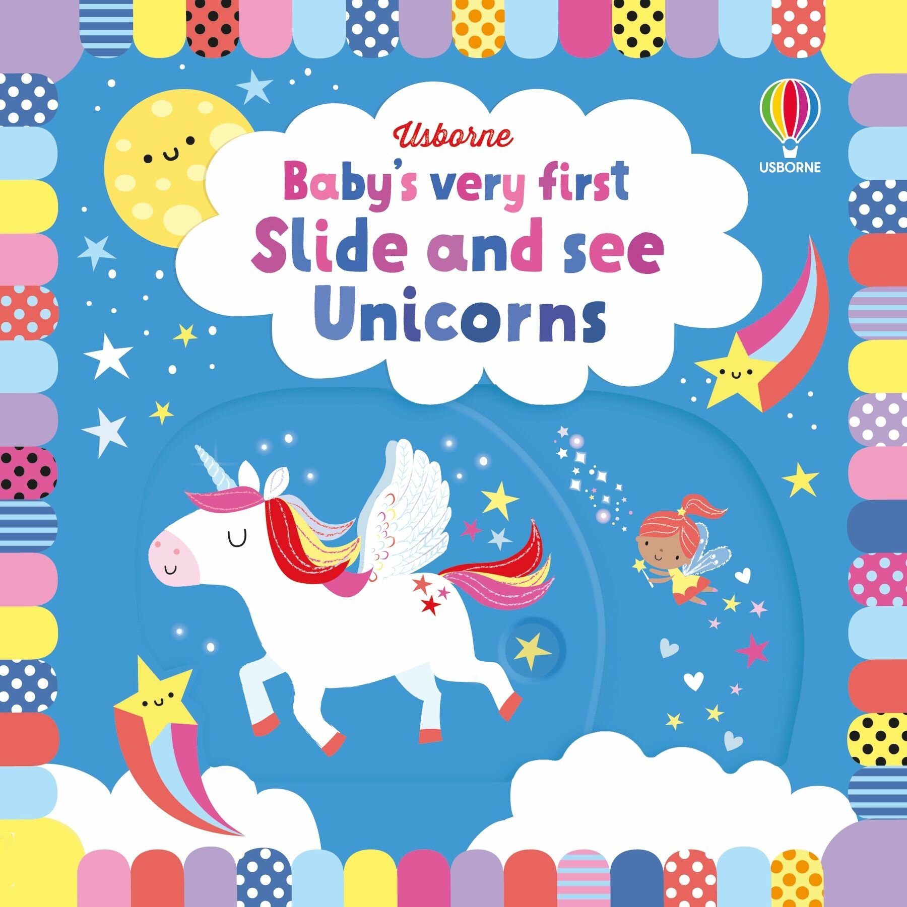 Baby's Very First Slide and See. Unicorns / Watt Fiona / Книга на Английском / Уотт Фиона